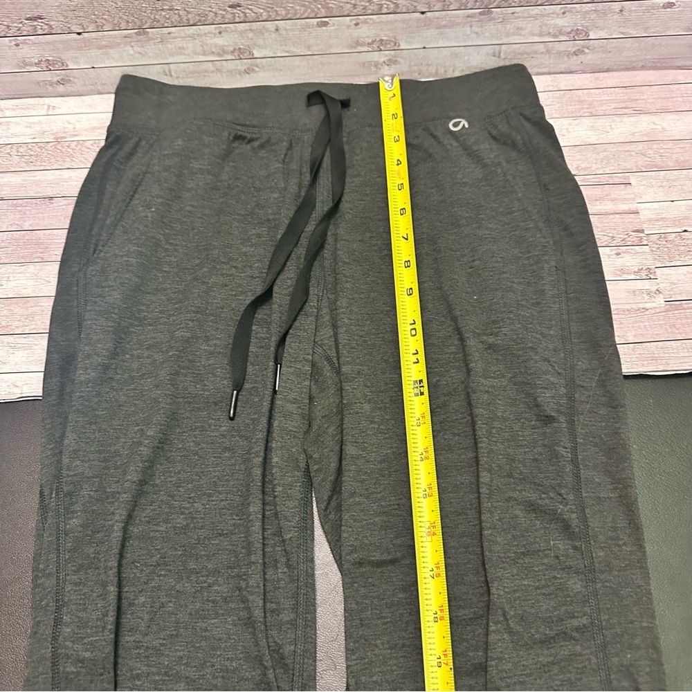 GAP Fit Heather Gray Joggers Jersey Pants S - Picture 5 of 7
